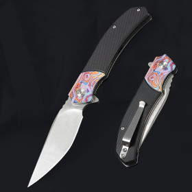  Freewolf FD032 Fast Opening G10 Handle Pocket Folding Tactical Knife UD408896